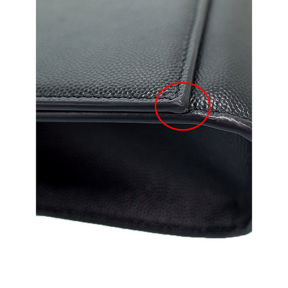 Saint Laurent Paris Classic Kate Monogram Satchel Shoulder Bag Black - Picture 7 of 9